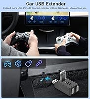 Vista 6 de VIENON Hub USB 5-Puertos 3.0 con Lector de Tarjetas SD TF, Adaptador Extensor USB con Lector de Tarjetas de Memoria SD/Micro SD, Puertos USB