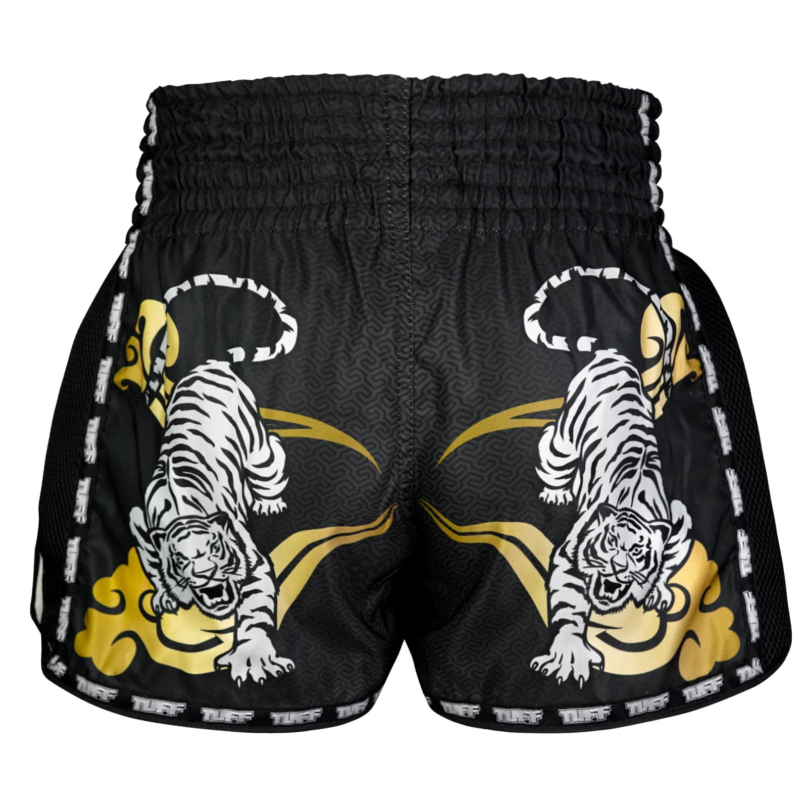 Tuff Sport Short de boxe rétro pour Muay Thai, coupe ajustée, MMA, kickboxing