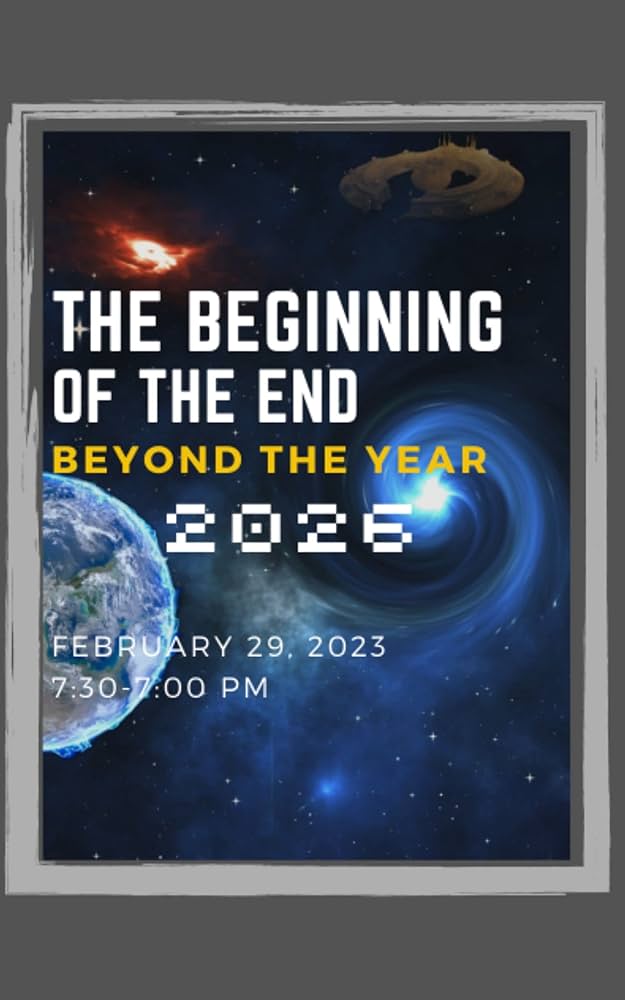 Beginning of the End, Beyond the year 2026, a novel: science