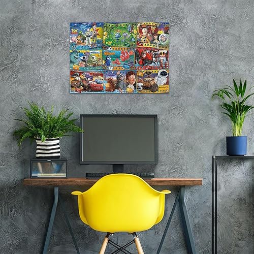 Vista 10 de Rompecabezas Ravensburger Disney Pixar: películas Disney-Pixar (1000-Piezas)