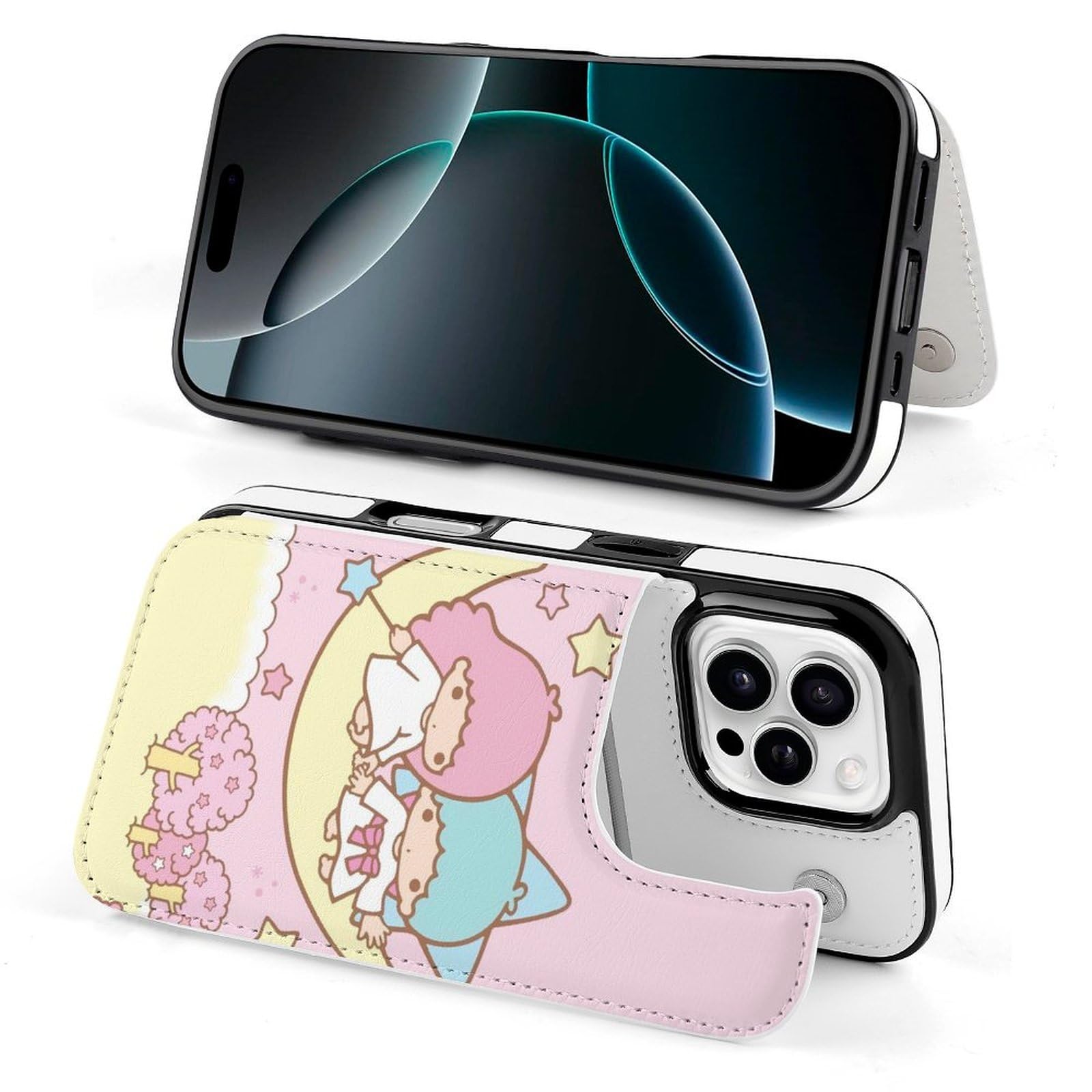 キキララ iPhone ケース 16Pro SKINNYDIP キキララ iPhone