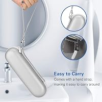 ProCase Elektromos Fogkefe Tok Oral-B és Philips Sonicare Utazáshoz Ezüst 2