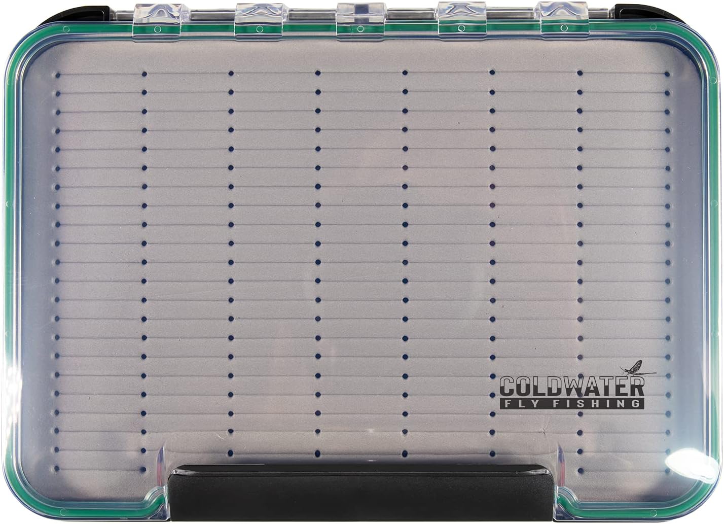 – Double Sided Fly Fishing Box - Ice Fishing Box - Extra-Large Watertight Case - Holds Hundreds Of Flies And Streamers