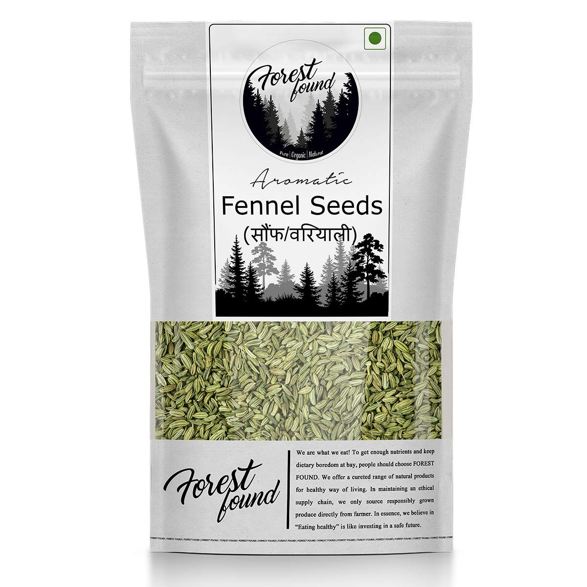 Forest Found Whole Big Fennel Seeds , Moti Saunf | Badi Variyali for Eating (400 gram) (B08KQD4SQP) Amazon Price History, Amazon Price Tracker