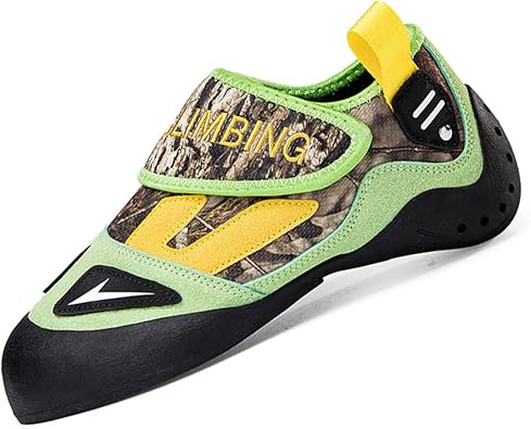 Climbing Shoes Bouldering Shoes Men Women Anti-Slip Lightweight Beginners for Kids Rock Climbing Training