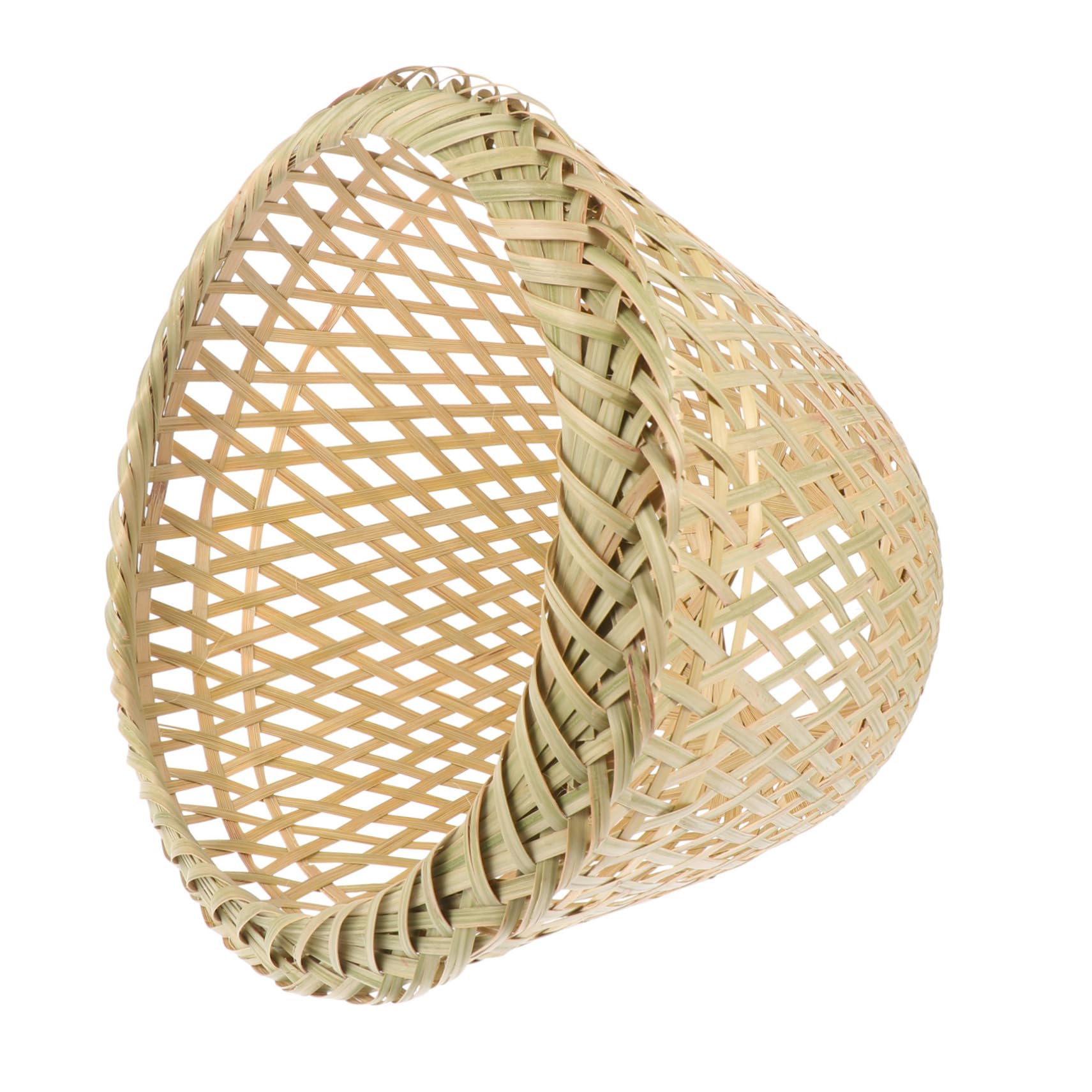 jojofuny 1pc Lampshade Home Decor Ceiling Light Cover Wicker Cover for Boho Style Lighting