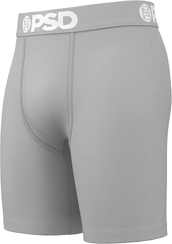 PSD Mens Underwear LA Blue Cotton Boxer Brief 3 Pack, S
