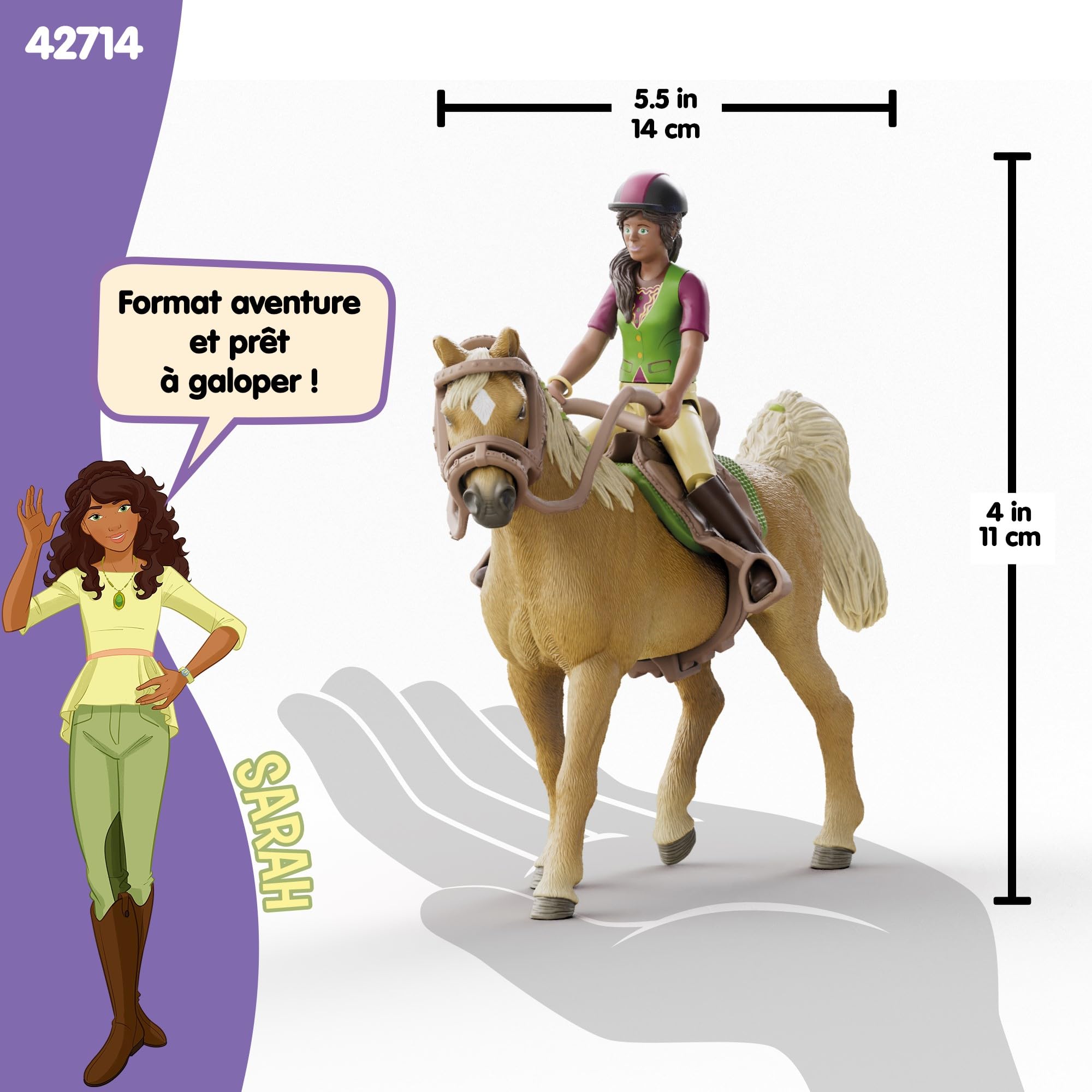Coffret Aire de Lavage de Sofia, Schleich 42792 Horse Club, 26 pièces, Figurine mobile & accessoires, Jouet équestre, dès 5 ans - Jeux - Jouets Coffret Aire de Lavage de Sofia, Schleich 42792 Horse Club, 26 pièces, Figurine mobile & accessoires, Jouet équestre, dès 5 ans - Jeux - Jouets