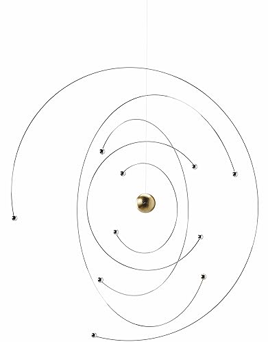 Niels Bohr Atom Model Hanging Mobile - 9 Inches -