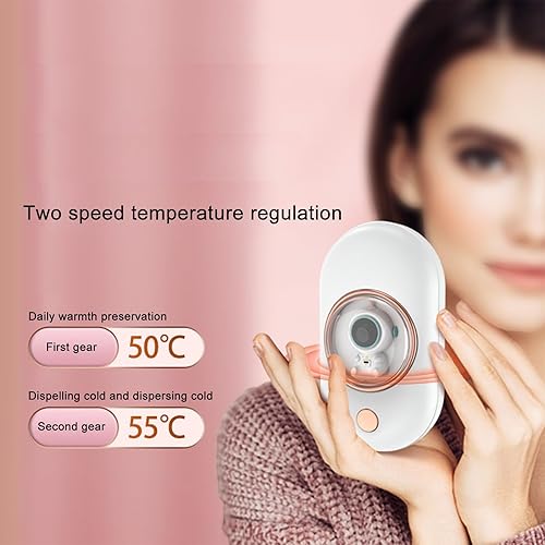 Miniatura 4 de Lindos calentadores de manos eléctricos recargables, calentador de manos eléctrico de doble cara, manos cálidas de doble cara, bolsillo USB,