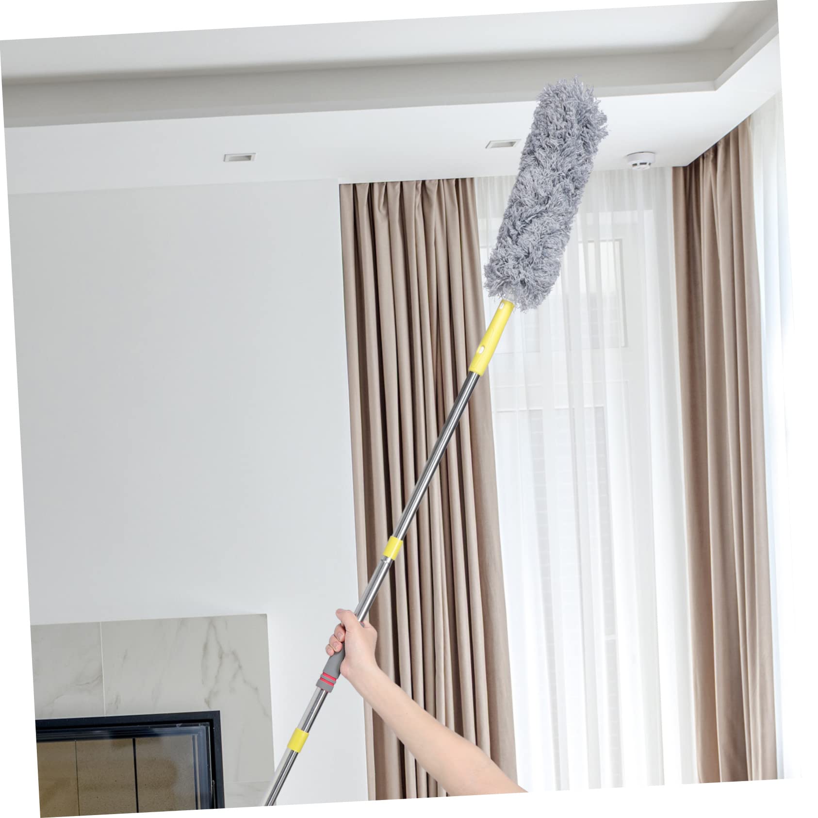 Plumeau Extensible Rallonge pour Nettoyage Ménager
