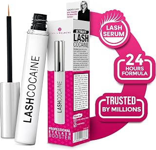LASHCOCA!NE Vegan Eyelash Growth Serum by Svenja Walberg - Longer, Fuller Lashes in 4-6 Weeks | Test Winner