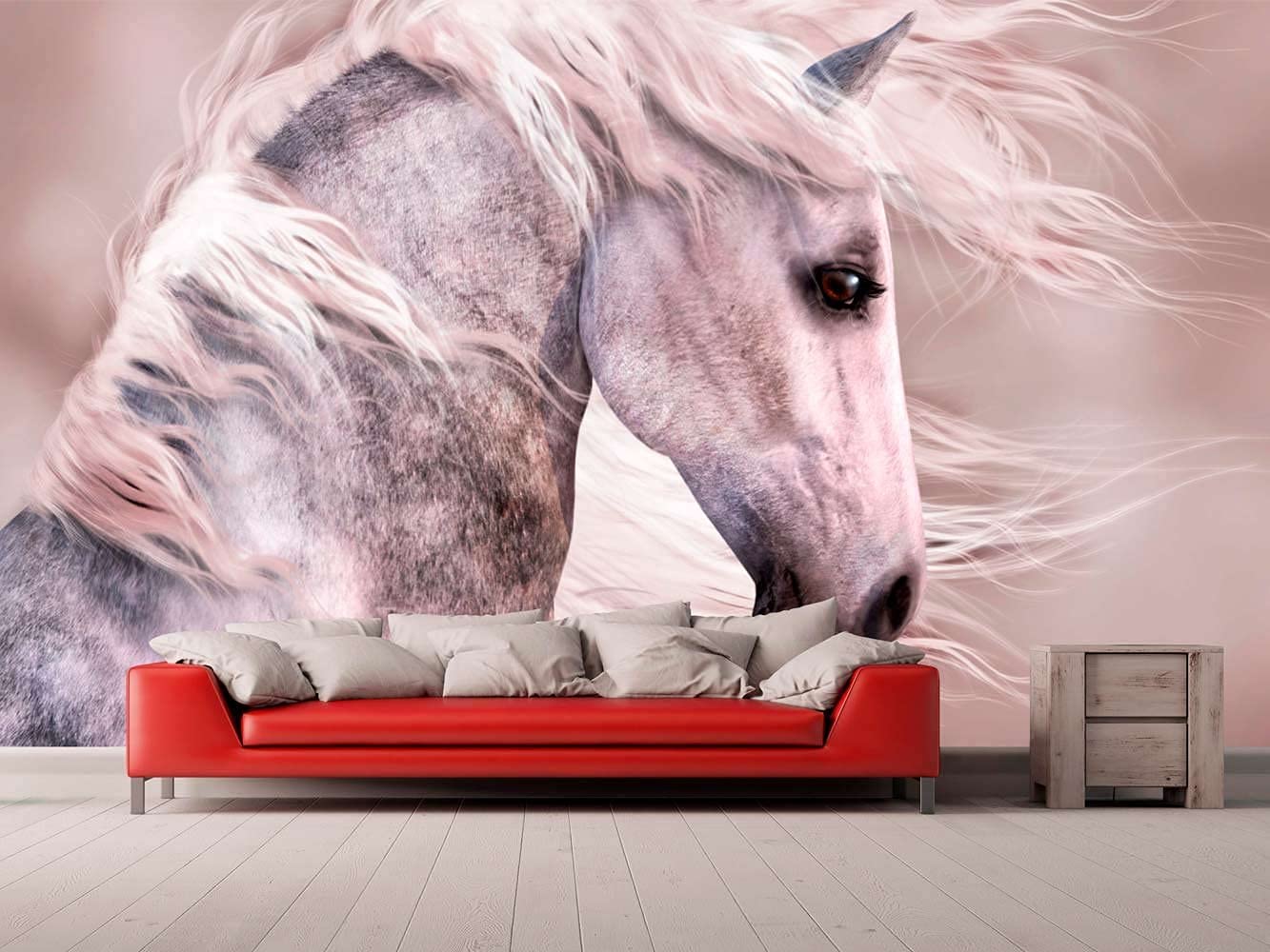 Fotobehang Paarden op maat gemaakt