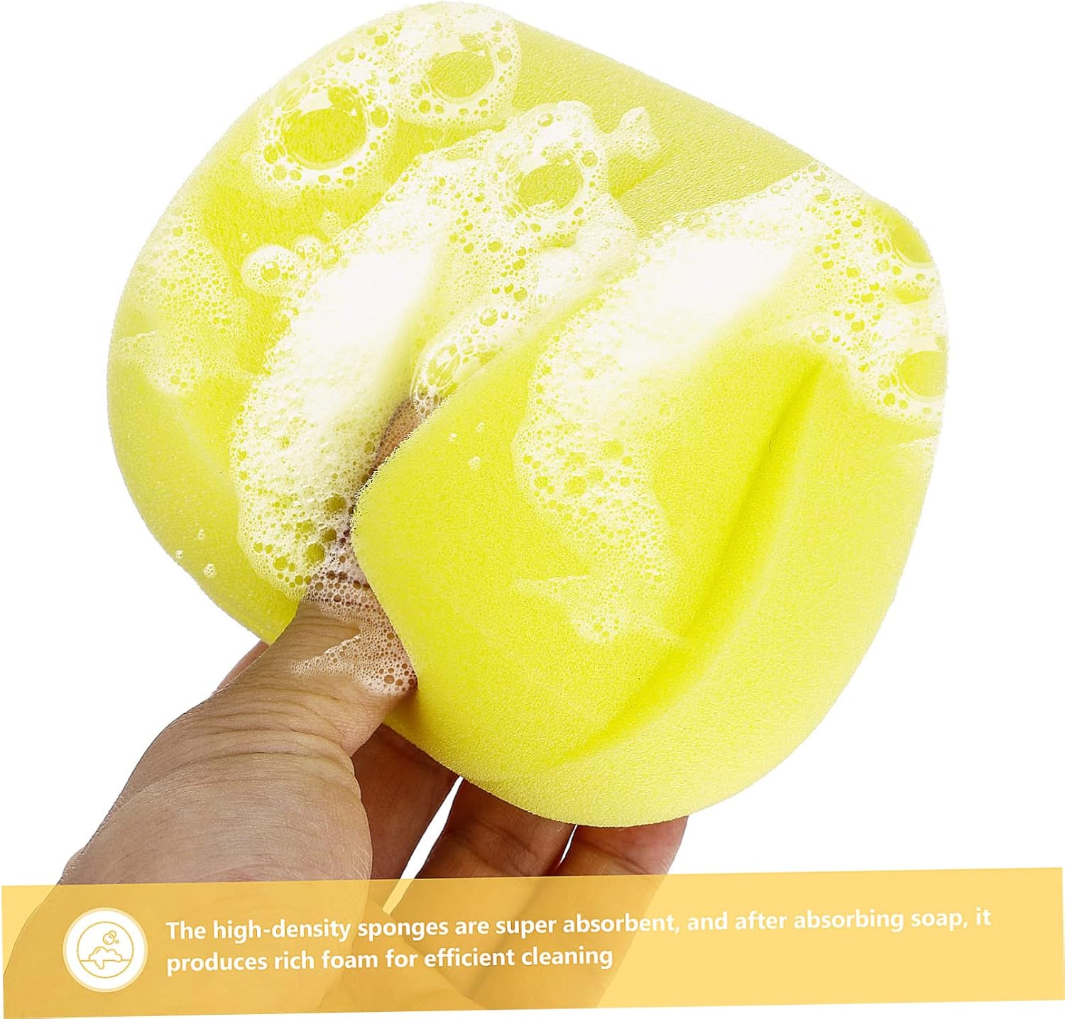 10 Pcs High Density Car Washing Sponges Multipurpose Cleaning Tools for Efficient Dishwashing Vehicle Cleaning and Household Scrubbing