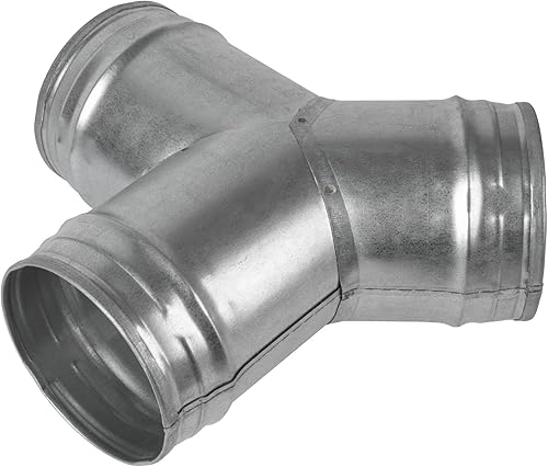 Miniatura 2 de Vent Systems Conector de conducto de 4 pulgadas, adaptador de manguera de 3 víasdivisor para manguera, conector de tubería redonda en forma de Y,