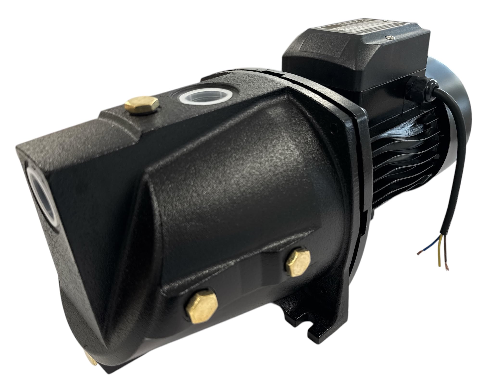 eacommerce - Elettropompa Autoadescante | Corpo in Ghisa per Autoclave e Irrigazione Giardini | Girante Ottone Silenziosa | Ideale per Pozzi e Serbatoi, Potenza 0,55 Kw - 550W