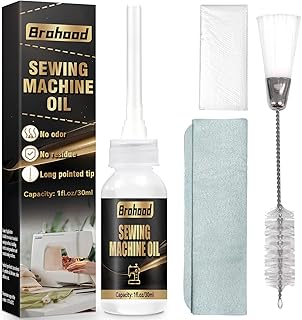 Brohood Sewing Machine Oil, Compatible with Singer Sewing Machine Oils, 1 FL.OZ Sewing Machine
