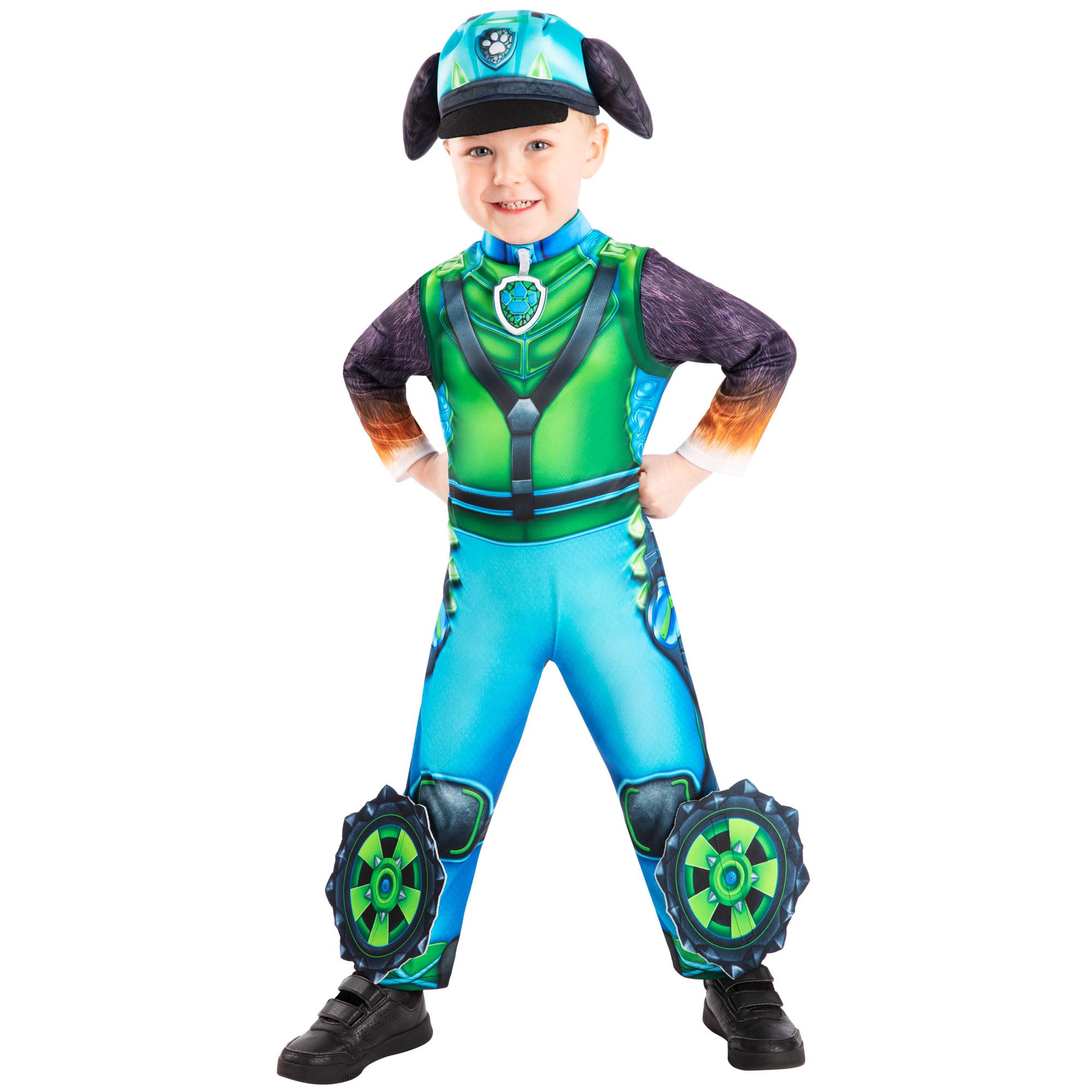 Rubies Official Paw Patrol Dino Movie Rex Child Costume, Kids Fancy Dress, Size 3-4 Years