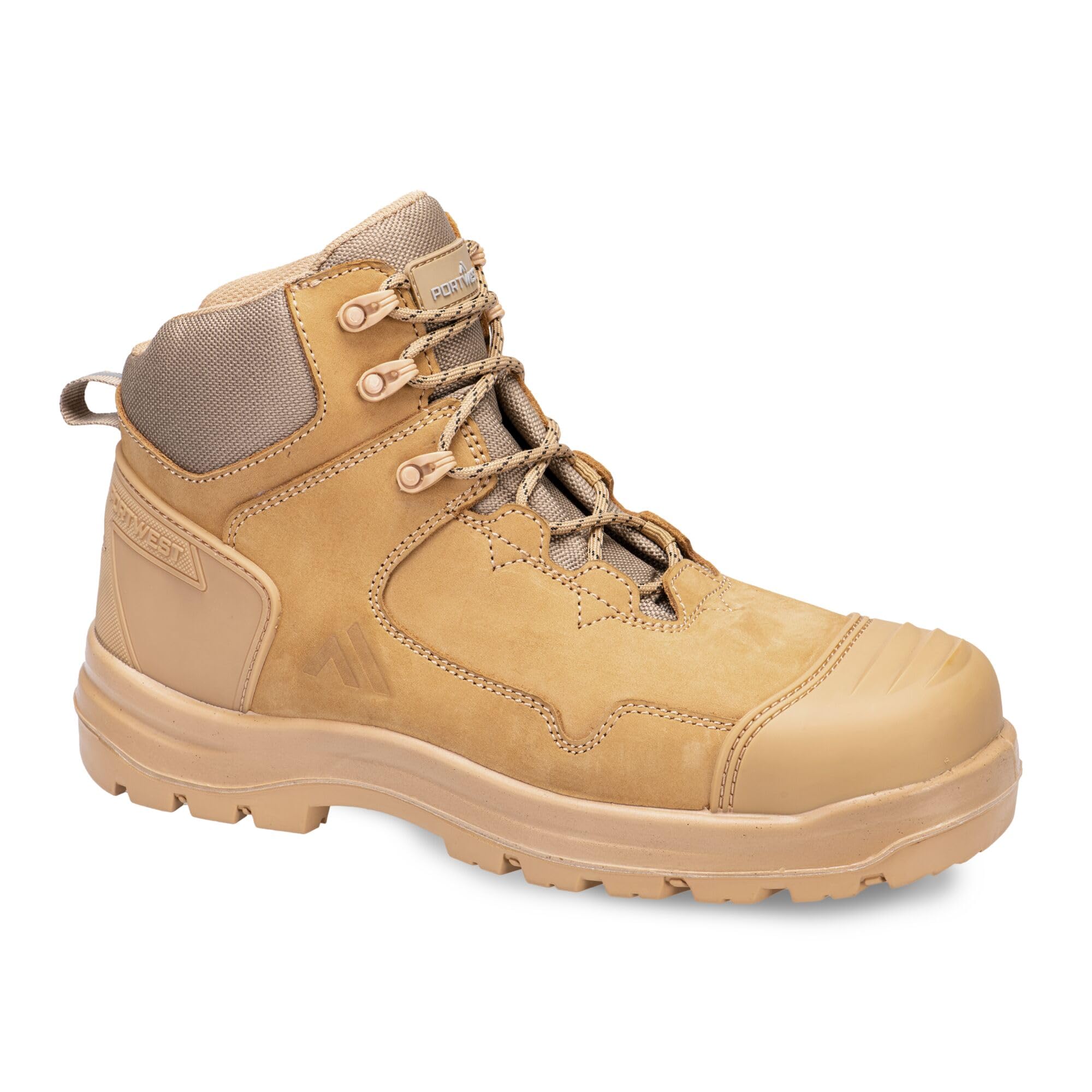 PORTWEST Chaussures de sécurité hautes Wheat Apex S3S HRO SR Blé 50 - Chaussures de sécurité