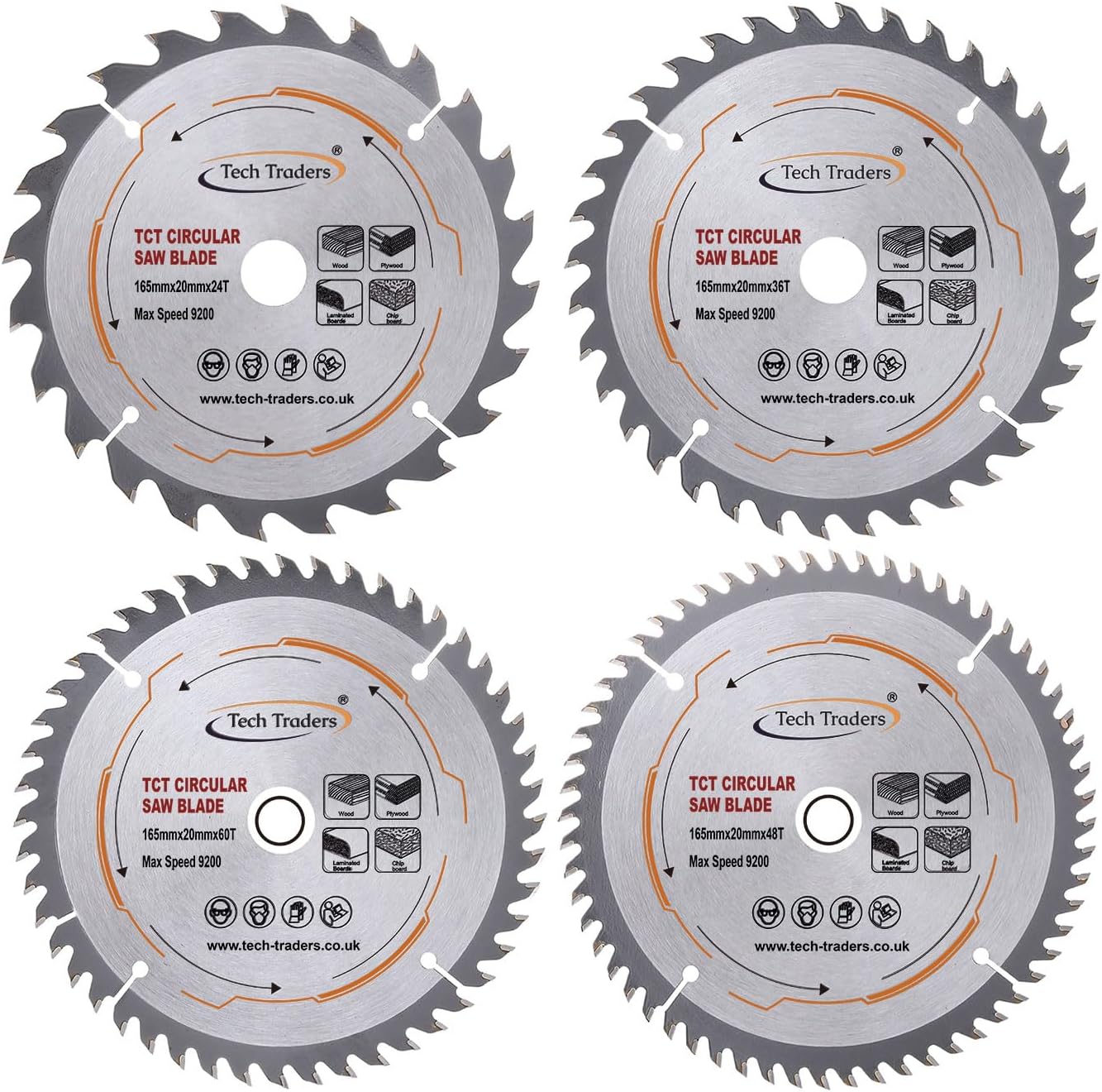 DEWALT 6 1/2 Inch 90 Tooth Circular Saw Blade - Premium Vinyl Cutting Blade