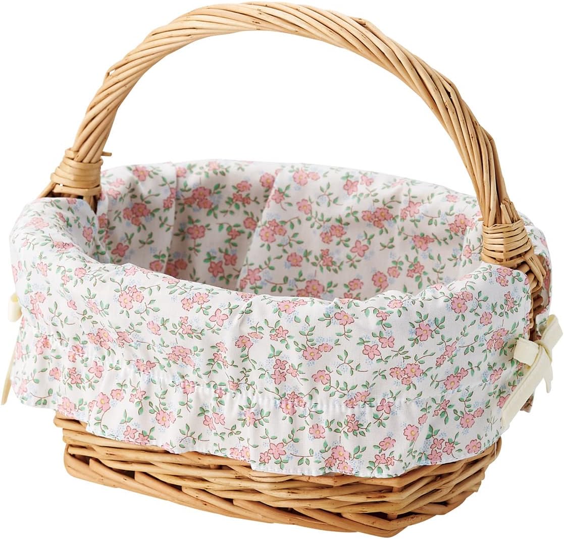 Chidori Sangyo 64-81PK Basket with Fabric Made in Japan
