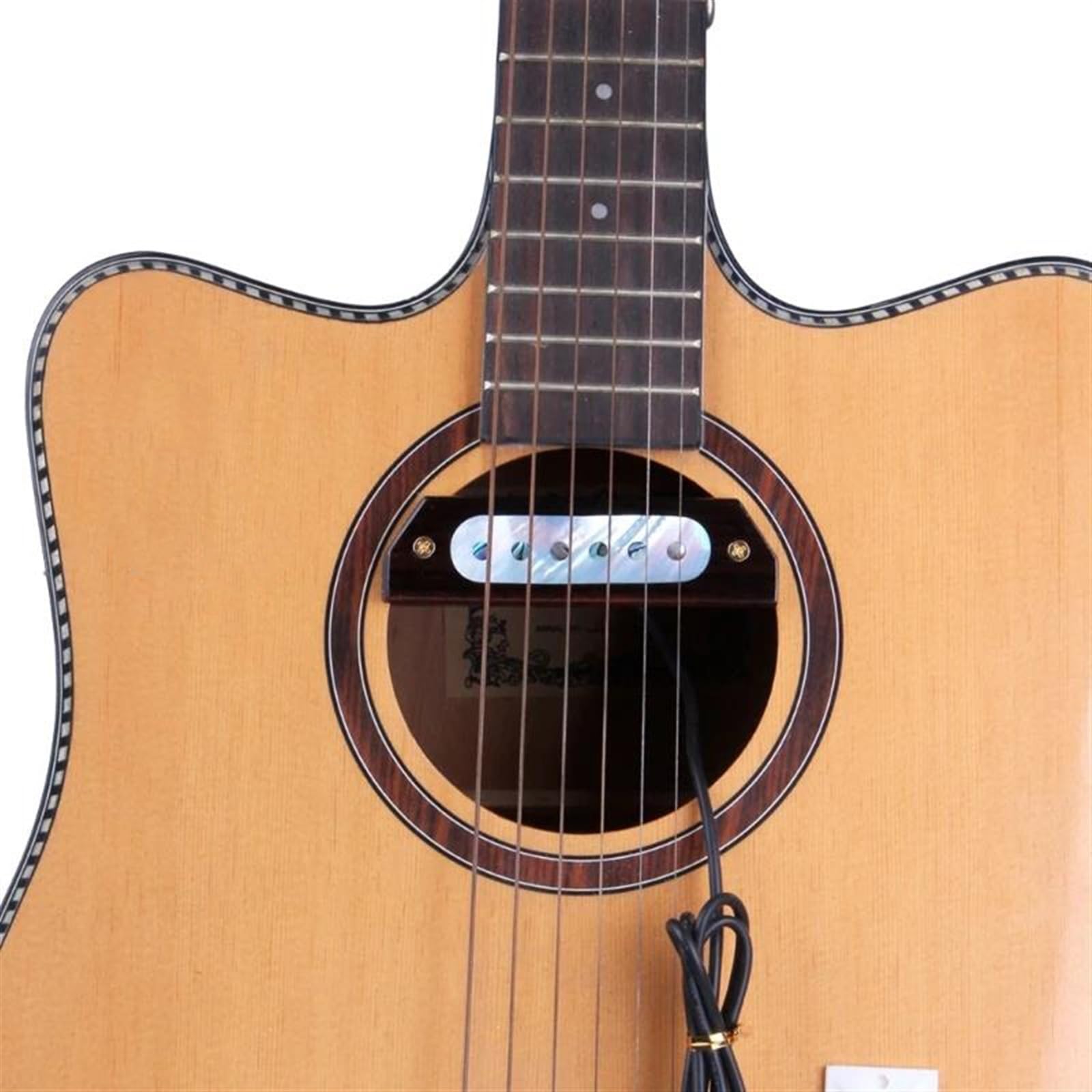 Pickup per strumenti ad arco Pickup Per Chitarra Soundhole Trasduttore Preamplificatore Acustico Professionale