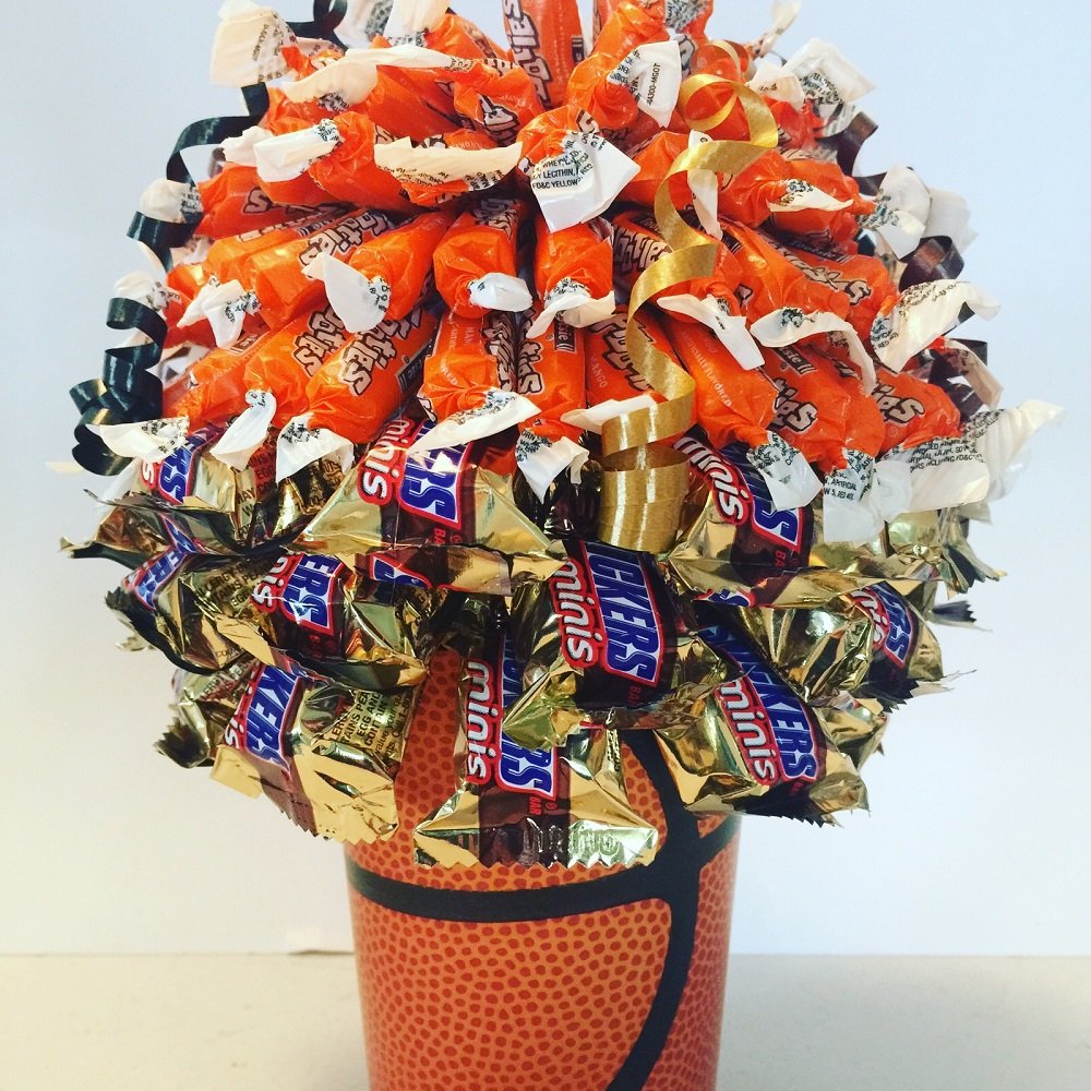Basketball Candy Bouquet Grocery & Gourmet Food
