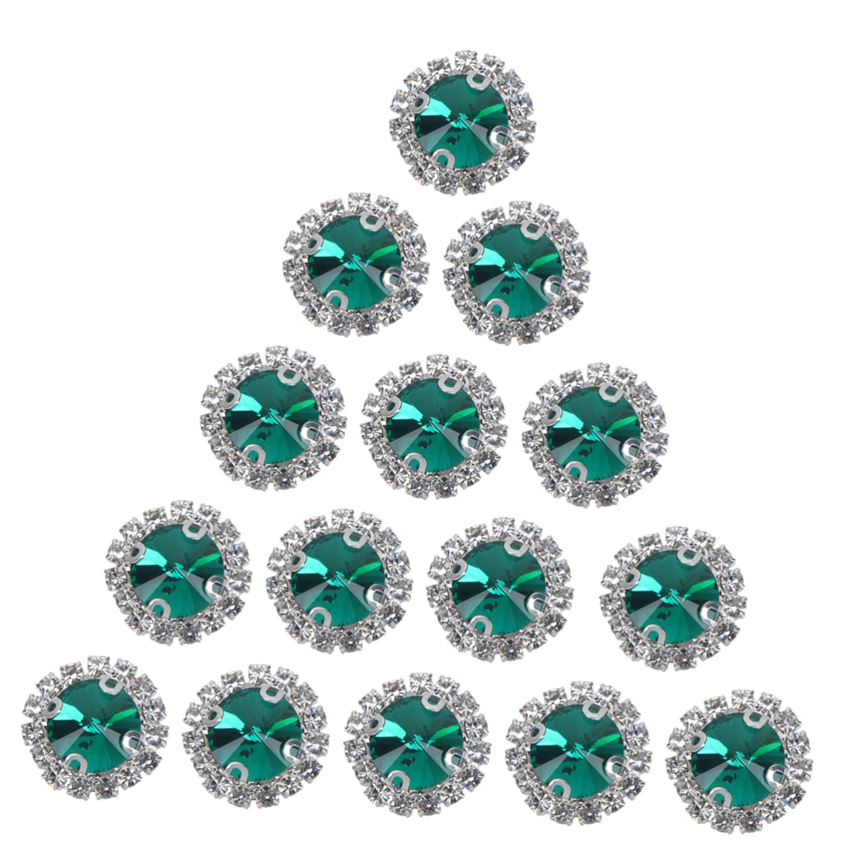 Tofficu 60stücke Flachrücken-rhinestones Grün Bastel-kristalle Für Hochzeitsdekoration Tischstreuung Schmuckherstellung Und Bastelprojekte Als Deko Für Feiern Und Anlässe