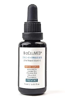 15% CE+Ferulic Vitamin C Serum for Face with C-Ester, Alpha Arbutin & Ultra Low Molecule Hyaluronic Acid