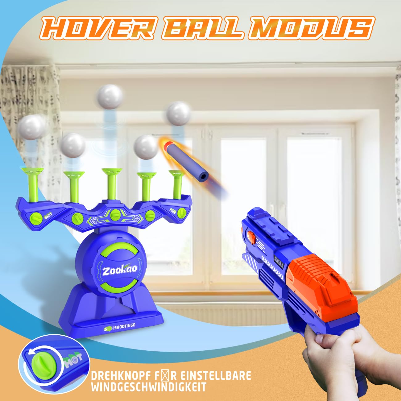 Zookao Hover zabawkowy pistolet