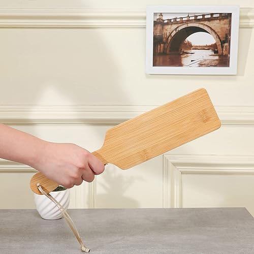 Miniatura 7 de Paleta de bambú, pala suave y duradera de 14 pulgadas