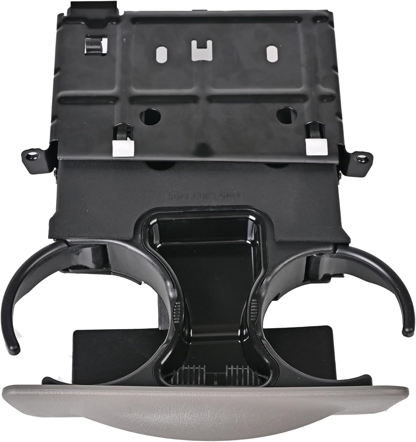 EKLN Car Cup Holder Compatible with 1999-2004 Ford F250 F350 F450 F550 Super Duty Excursion Replaces# YC3Z-2513560-CAD YC3Z2513560CAD Graphite Gray