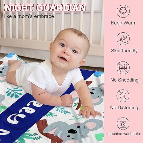 Miniatura 3 de Juego de sábanas ajustables para cuna para bebé juego de ropa de cama personalizado para cuna de 3 piezas con nombre, juego de ropa de cama para