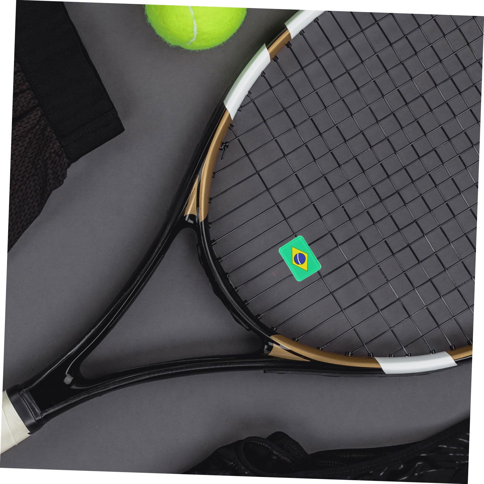 Toddmomy Ammortizzatori Antivibranti per Racchette Tennis Assorbitori Shock per Racchette Accessori per Tennis Leggeri E Compatti