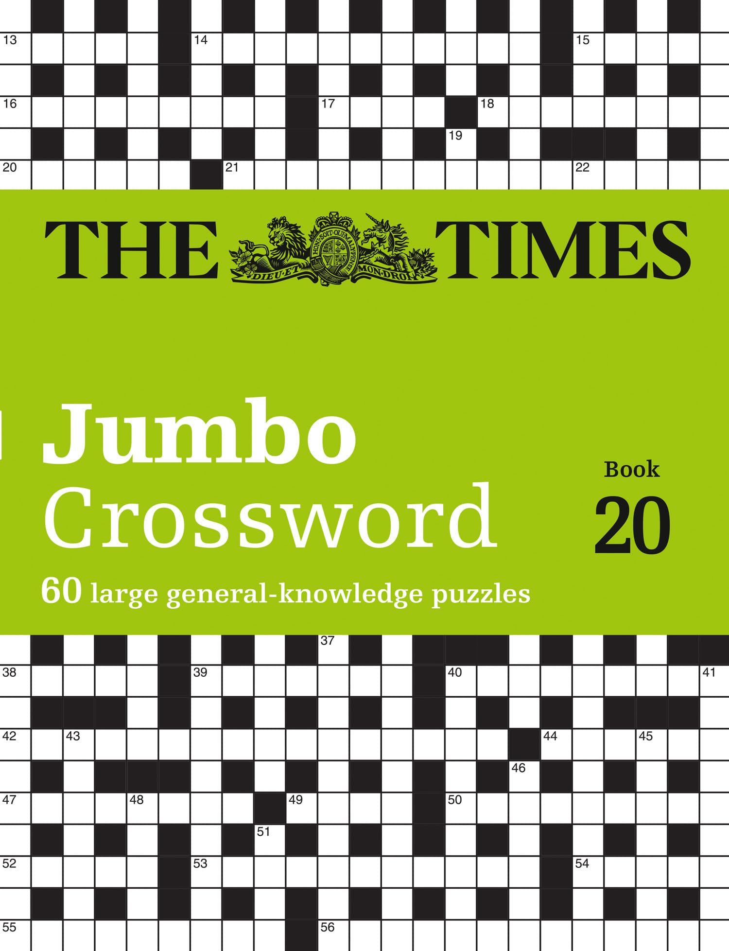 The Times 2 Jumbo Crossword Book 20: 60 large general-knowledge crossword puzzles (The Times Crosswords)