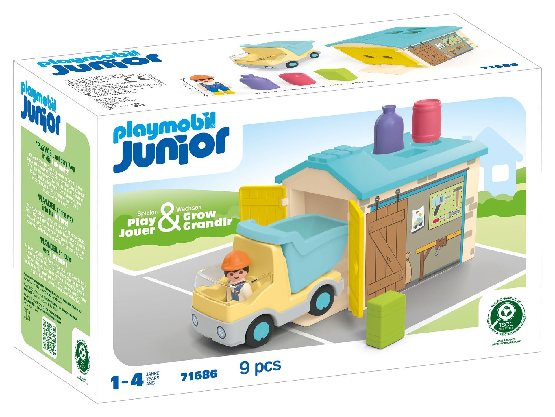 PLAYMOBIL LKW mit Sortiergarage – Ansicht 2