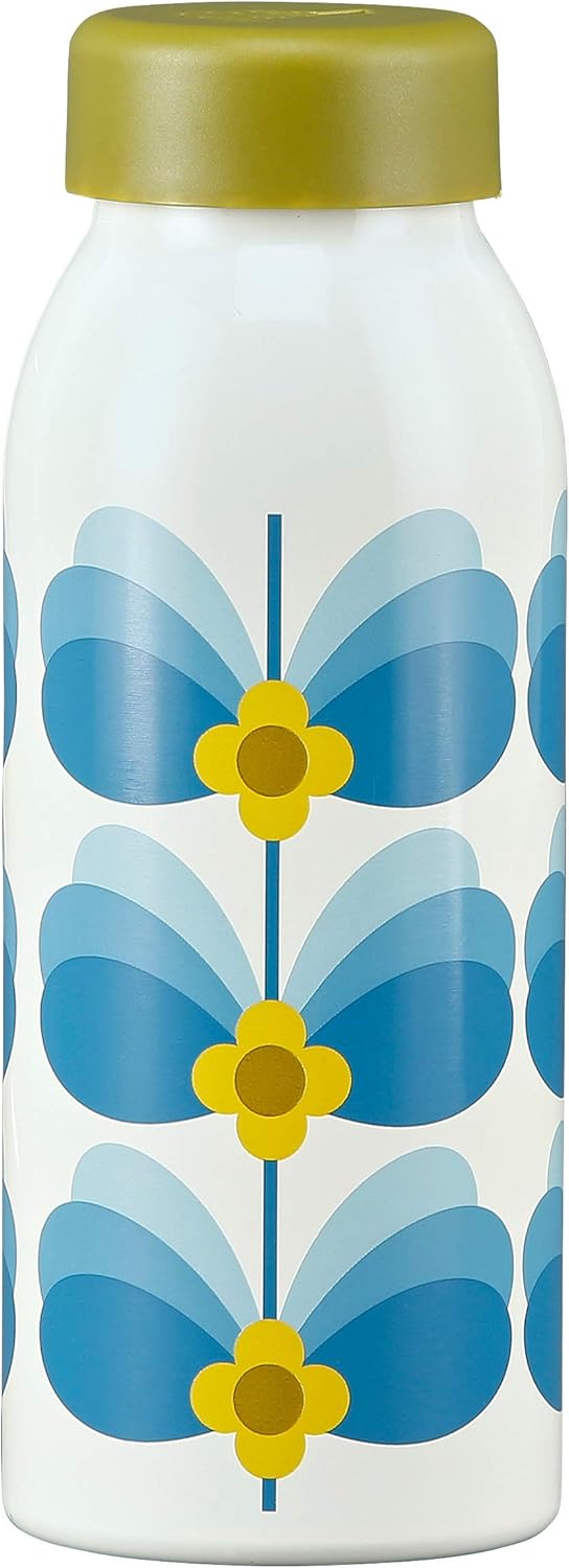Orla Kiely OK732 Water Bottle, 18/10 Steel