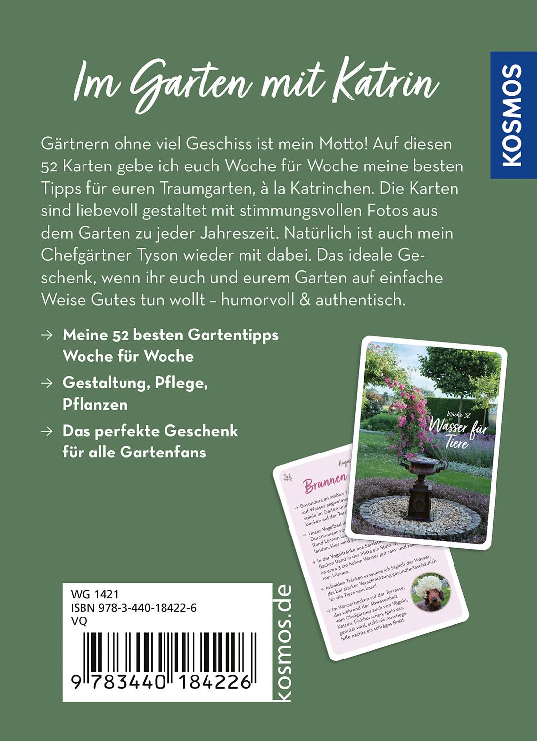 Gärtnern ohne viel Geschiss: Mit 52 Karten Woche für Woche zum Traumgarten - die besten Tricks von @katrinsgarten