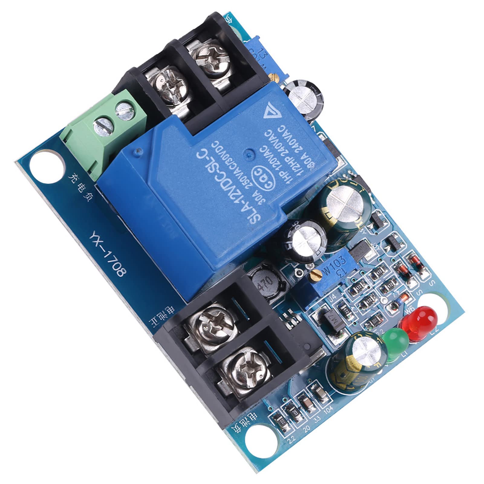 Circuito del Controlador de Carga de la Batería, Cargadores de Batería 30A Cargador Automático Cargador de Carga Módulo de Protección del Controlador de Carga 12V (12V dedicado)