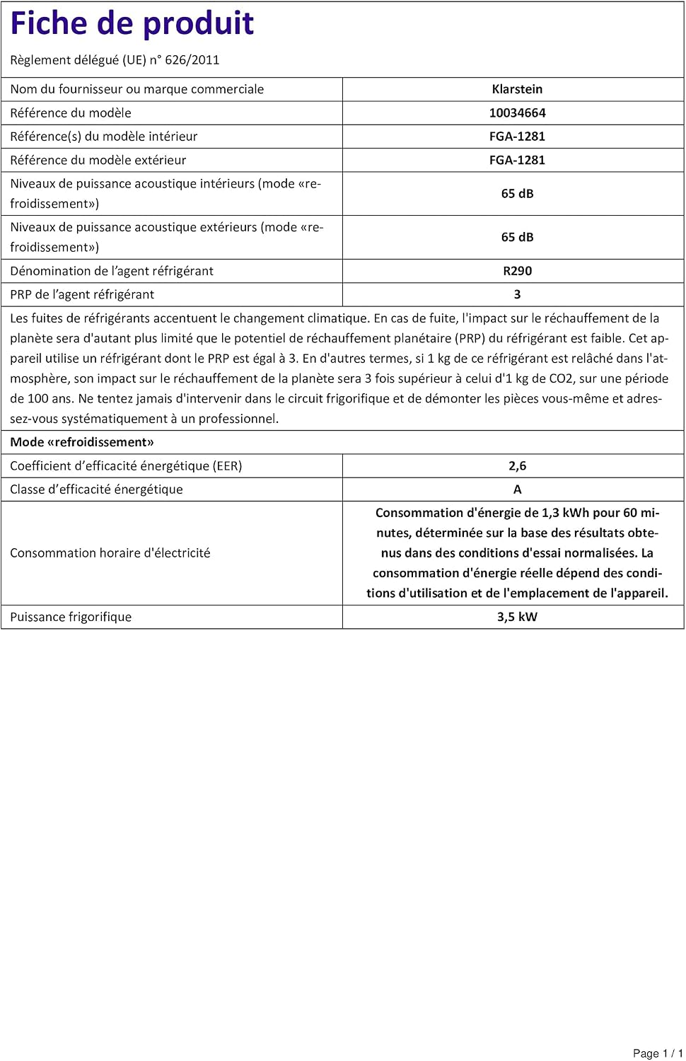 climatiseur mobile silencieux – vue détaillée