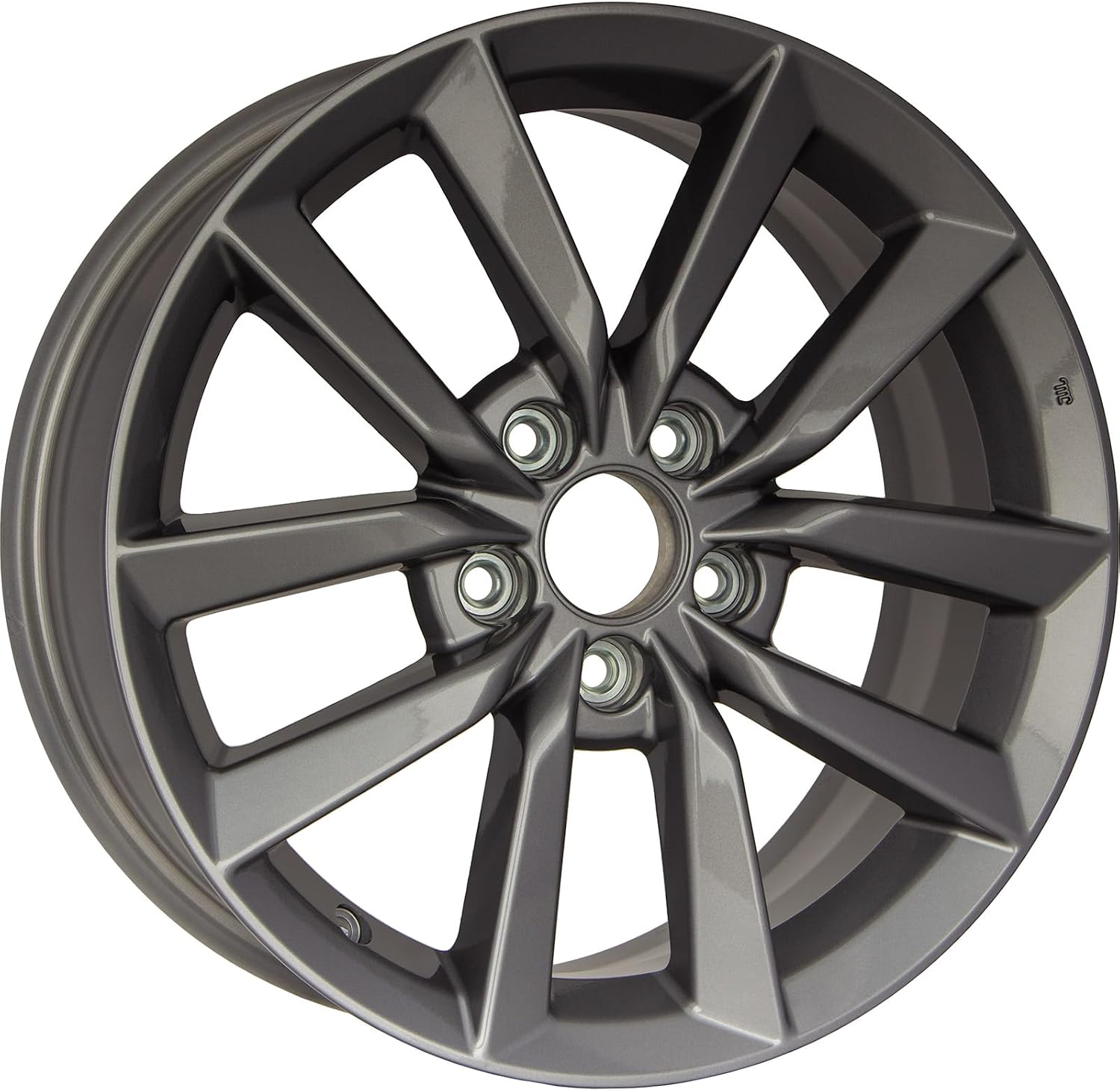 New 17x7" 17 Inch Medium Gray Aluminum Alloy Wheel Rim for Honda Civic 2019 2020 2021 | ALY63158U35N