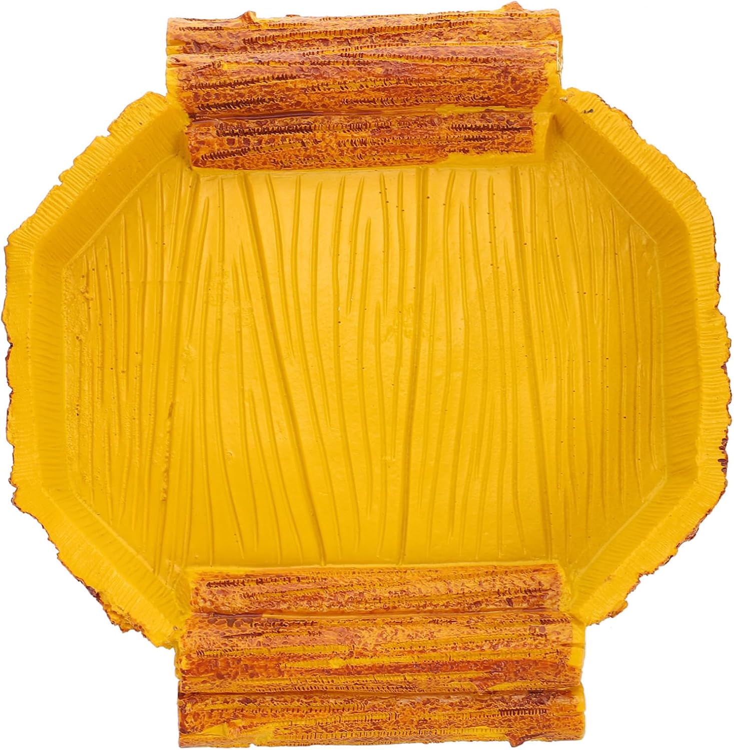 VICASKY Crawling Pet Food Storage Basin Decorative Pet Bowl for Reptiles and Animals