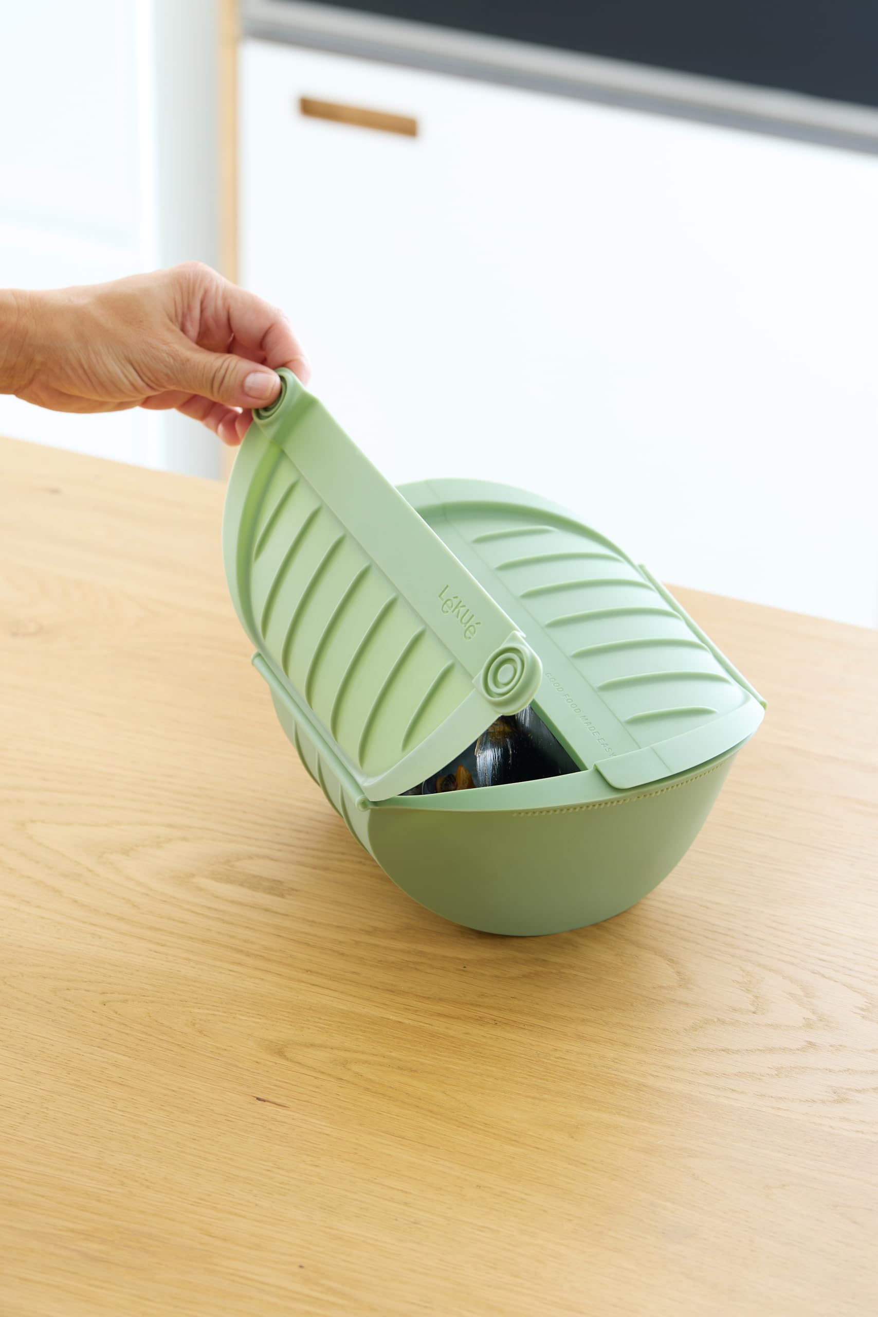 Lékué Cooker a vapore in silicone Large, 1,2 persone