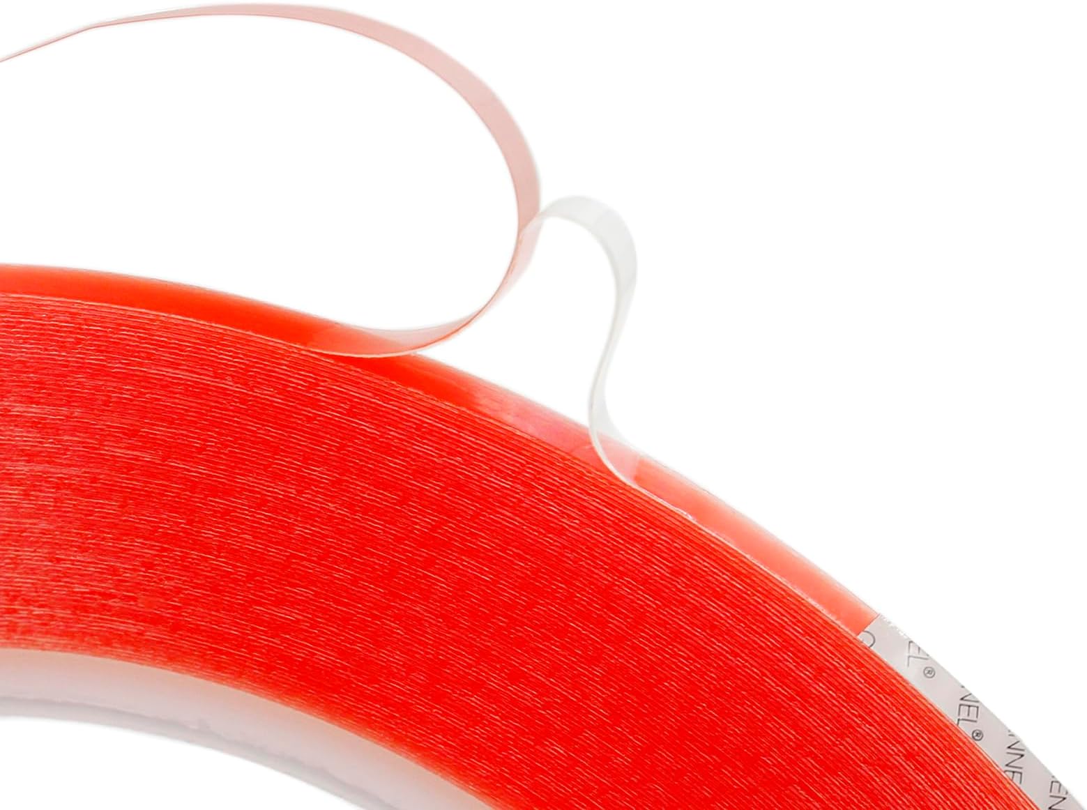 3mm x 25M Clear Thin Double Sided Strong Adhesive Acrylic Tape (1/8" x82ft) for Mobile Phone Laptop Tablets LCD Screen