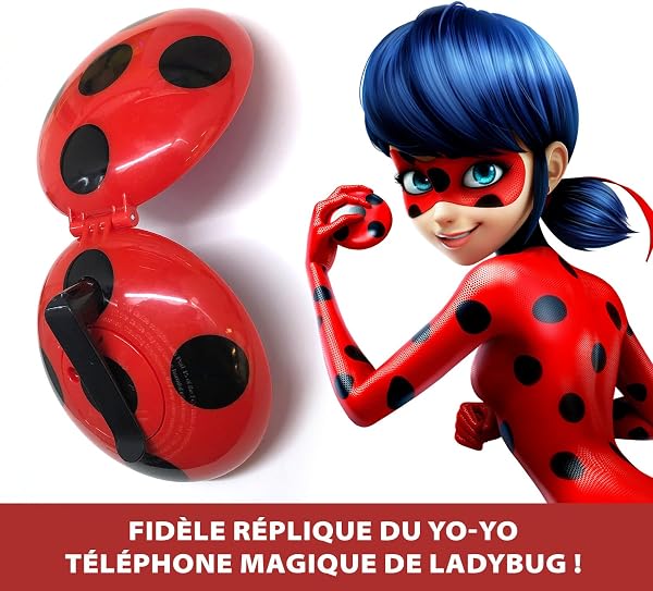 Bandai - Miraculous Ladybug - Set de Transformation - Déguisement Miraculous et accessoires - Jouet Enfant 4 ans et plus - 3