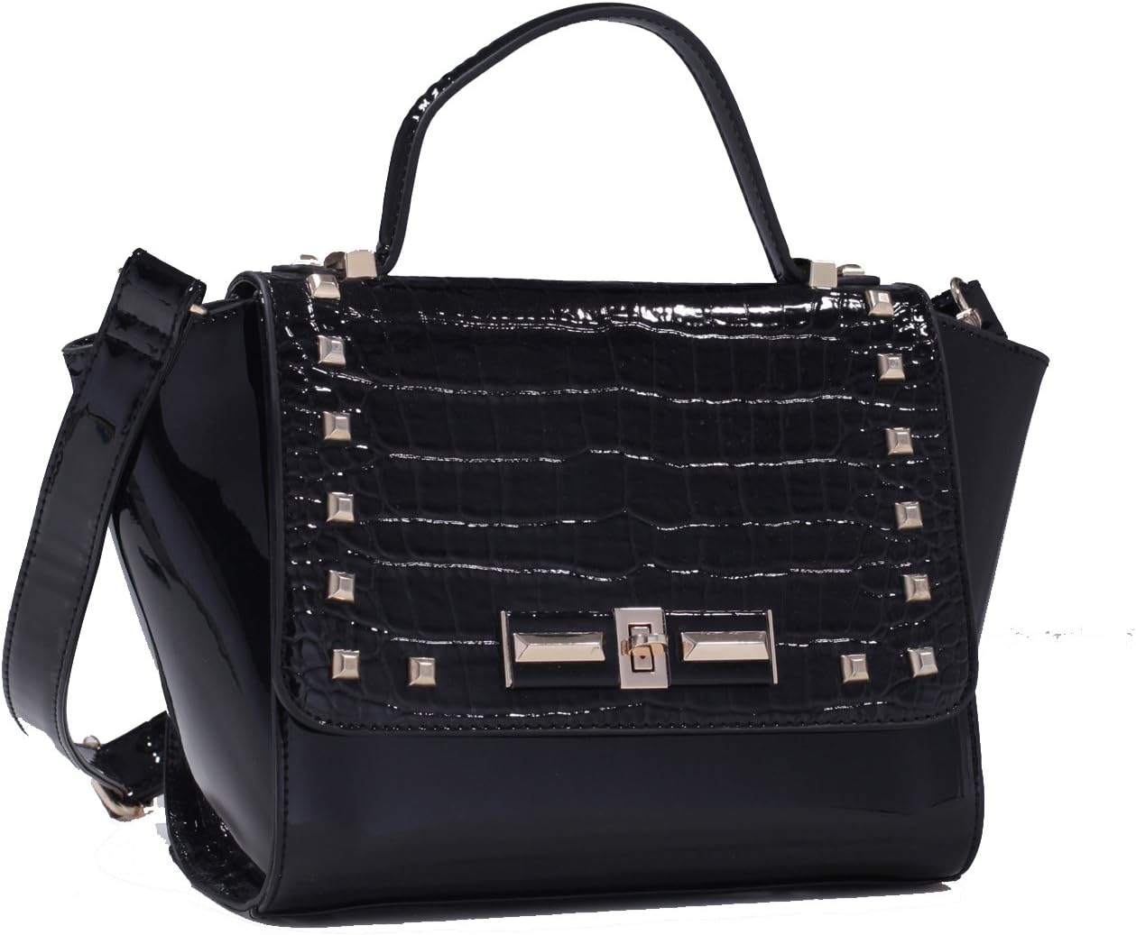 K509592l MyLux Women/Girl Fashion Designer handbag (80346bk)