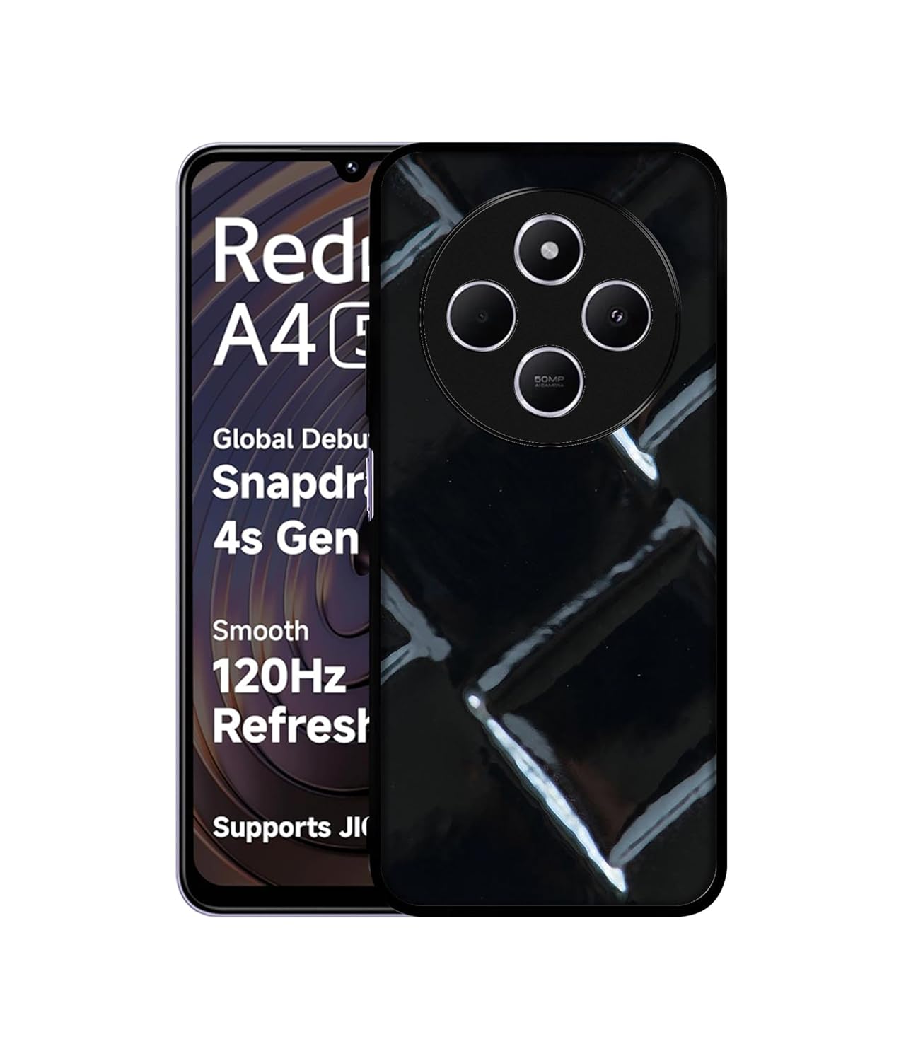 Amazon Brand-Solimo Boxs Texture Premium 2D Printed Metal Back Case Cover for Mi Redmi A4 5G / 14C 5G / 14R 5G / Poco C75 5G / M7 5G Amazon Brand-Solimo Boxs Texture Premium 2D Printed Metal Back Case Cover for Mi Redmi A4 5G / 14C 5G / 14R 5G / Poco C75 5G / M7 5G