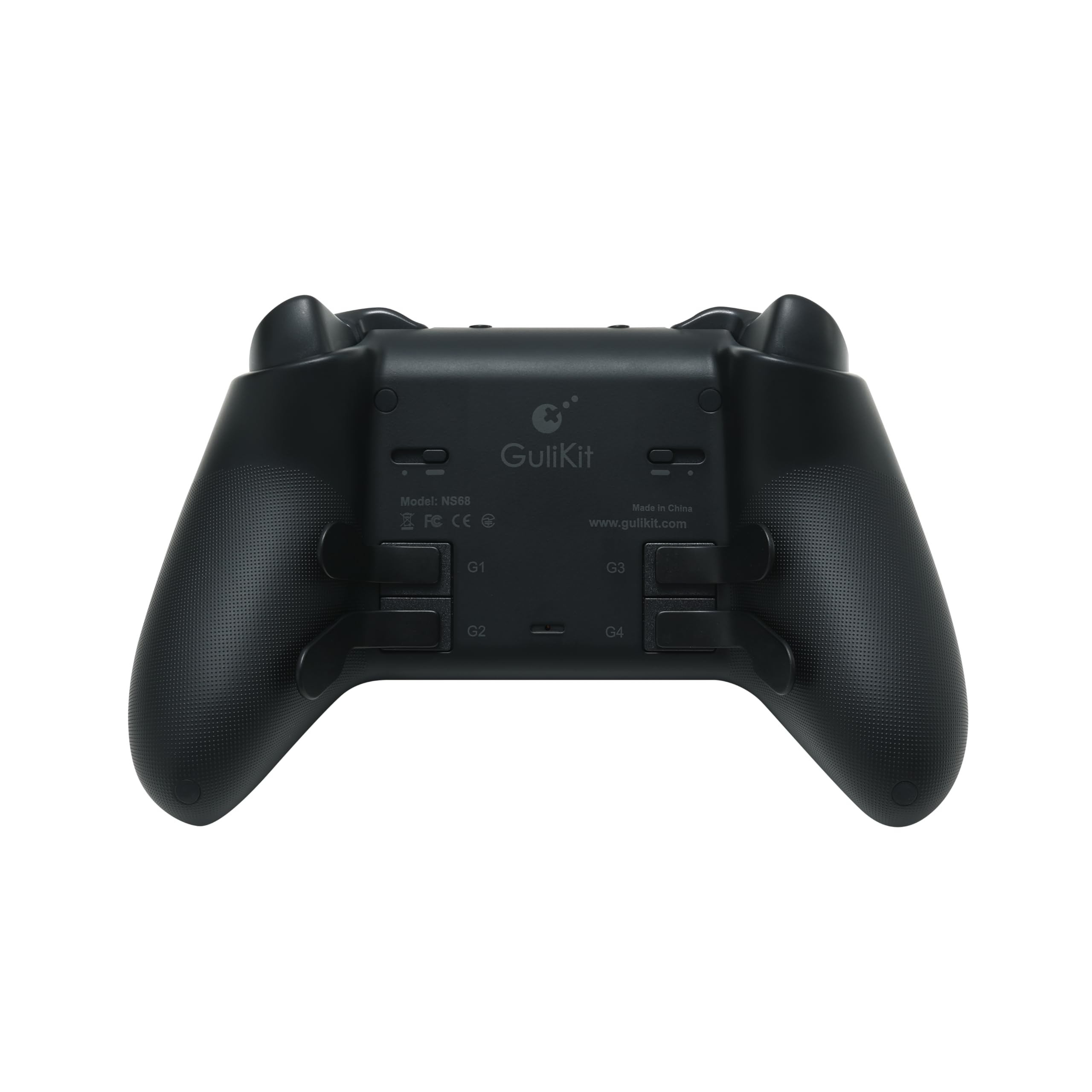GuliKit TT Pro Wireless Game Controller Bluetooth Anti-Drift 720° TMR Joysticks for Switch PC Android iOS Black
