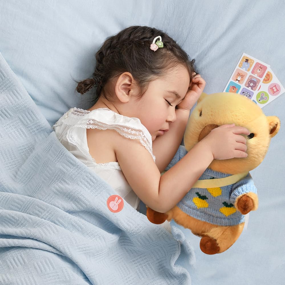 55 cm) Capybara cacahuète kaki peluche jouet dessin animé peluche