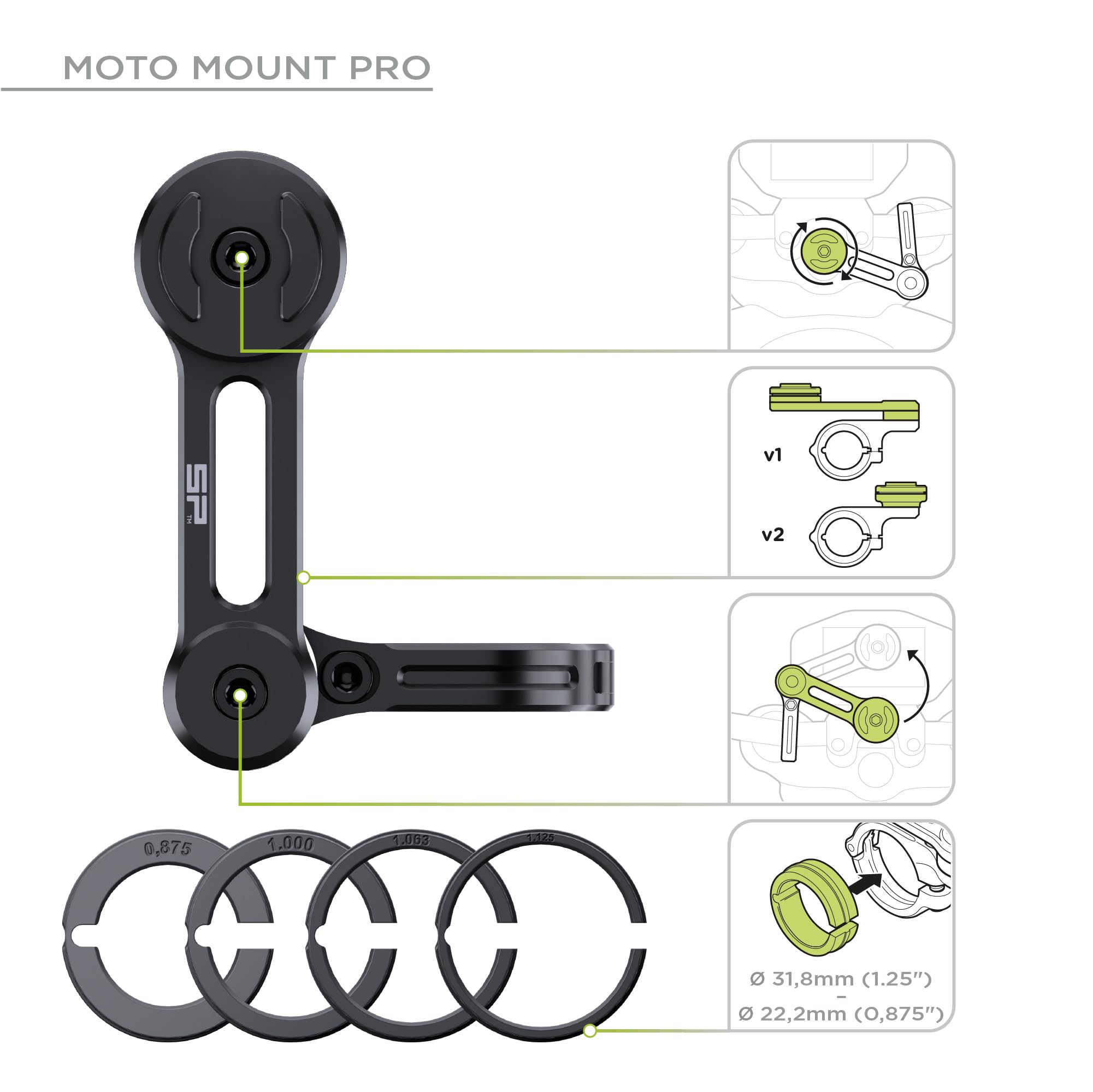 männliche sexpuppe torso SP CONNECT Moto Bundle mit Anti Vibration Module | SPC+ | kompatibel mit  iPhone 15 Pro Handyhalter für Motorrad Bike Moped Roller
